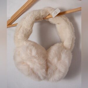 Altar'd State Cream Fuzzy Headband